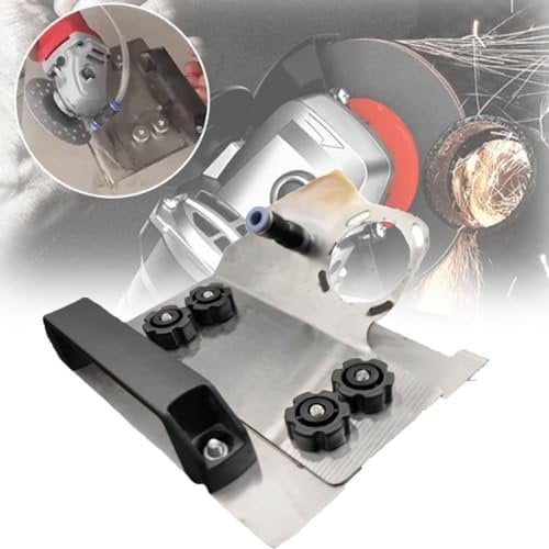 Angle Grinder Stand for Tile 45° Chamfer Cutting, Angle Grinder Holder, 45 Degree Chamfer Tool, Angle Grinder Tile Chamfering Stand for 100-Type Angle Grinders (Ordinary)