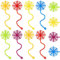 Yeefunjoy 12 Stück Sticky Spinnennetz für Kinder, Sticky Spinnennetz Kinder, Bunte Glibberhand Mitgebsel Spielspaß Giveaway für Kindergeburtstag Partygeschenke, Belohnungen im Klassenzimmer für Jungen
