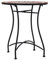 Kangmusi Bistrotisch Mosaik Keramik Braun 60 cm, kangmusi46713