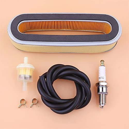 Vuzmode Kit de Abrazadera de bujía de Manguera de línea de Filtro de Combustible de Aire Motor GV200 GXV120 Manguera de Combustible para Motosierra