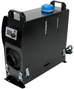 QWBDNMQP 5 kW 12 V tragbarer Diesel-Luftheizer All-in-One für PKW, LKW, Boot, Bus, Wohnmobil, Wohnmobil und Camper
