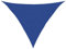 vidaXL Sonnensegel, UV Schutz Sonnenschutz für Terrasse Balkon Garten, Windschutz Wetterschutz Dreieckig, Sonnendach, 160g/m² Blau 4x4x5,8m HDPE