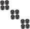 iplusmile 3sets Collet Clamping Nut Collet Nut Er11 Nut Drill Bit Socket Die Drywall Cutting Bit Power Bits Router Hardware Router Bit Holder Nut Router Collet Chuck Cone Steel 4pcs*3