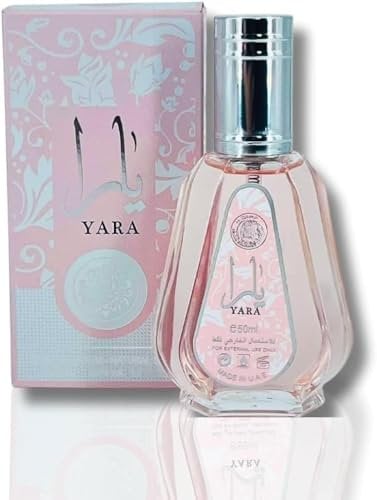 Yara - Eau de Parfum Arab en Spray 50 ml Pour Femme Fabriqué à Dubai Senteur Oriantal