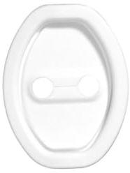 ZFSEF Car Door Lock Cover for Renault Scenic E-Tech 2024-2025, Anti Corrosion Steel Door Latch Guard Accessories Inner Parts,White