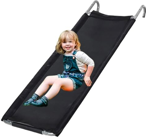 Generico Trampoline Slide - Heavy Duty Trampoline Slides | Sturdy Bouncy Trampoline Slide | Trampoline Slide | Easy to Set for Boys and Girls