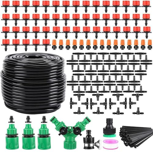 Ksikdeg Professionale 50M Automatico Giardino Irrigazione Timer Acqua Drip Irrigazione Pianta Giardino Ampia Area Soluzione