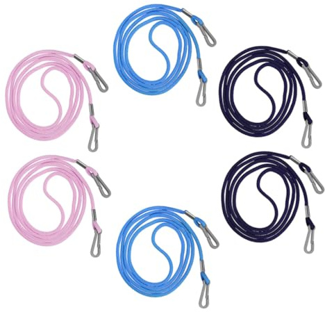TOYANDONA 6 StüCk Handschuhgurte FüR Kinder Mit Weichen FäUstling Clips Und UmhäNgeband FüR Skifahren Winter Outdoor AktivitäTen Verhindern Verlust Von Handschuhen