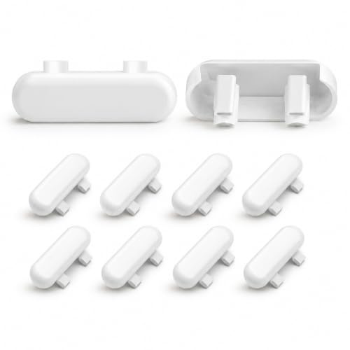 10 Pcs Window Drainage Cover Caps, Weep Hole Covers, Trickle Vents | Plastic water caps for UPVC windows, sills and frames, DIY home maintenance accessories, effective water drainage