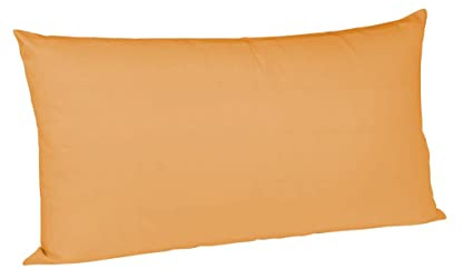 Fleuresse Colours Kissenbezug, Mako Satin, Gold, 40 x 80 cm