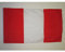 AZ FLAG - Flagge Peru Ohne Wappen - 150x90 cm - Peruanische Fahne 100% Polyester mit Messing-Ösen - 110g