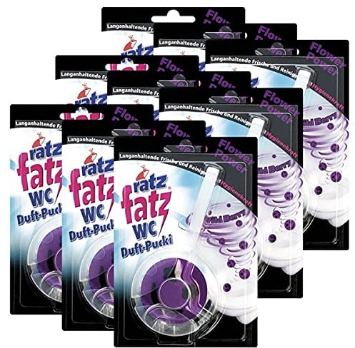 9x ratz fatz WC Duft-Pucki Flower Power Wild Berry - Duftstein