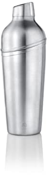 Bredemeijer LV233013 Shaker à Cocktail 3 Pièces Acier Inoxydable Argent 86 x 86 x 238 cm