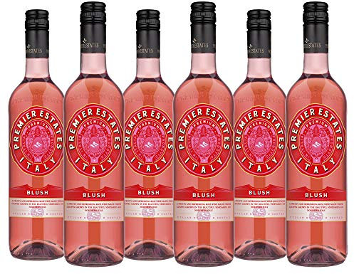 Premier Estates | Best Rose Blush Wine | Italian Red Wine | Case of 6 x 75cl Bottles …