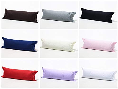 AmigoZone Bolster Pillowcases - Pregnancy Maternity Orthopaedic Support Pillowcase (Single 3 FT(36), White)
