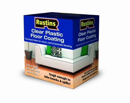 Rustins PCFK1000 1L Plastic Floor Coating Gloss by Rustins