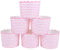 Webake Muffinförmchen Papier 50 Stück Muffin Papierförmchen Cupcake Formen Papier Muffins Backformen in Rosa Streifen Förmchen