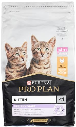 Pro Plan - Original Kitten Huhn für Katzen, 10 kg,Grau T Rot