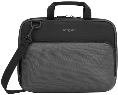 Targus Funda Work-in Essentials para Chromebook 11,6, maletín para portátil con interior suave, maletín profesional, funda protectora – Negro/gris, TED006GL