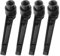 4PCS Adjustable Handle Machine Knobs Clamping Lever Handle Fixing Handle Clamp M4/5/6/8/10/12 Female Thread Black M10 80mm