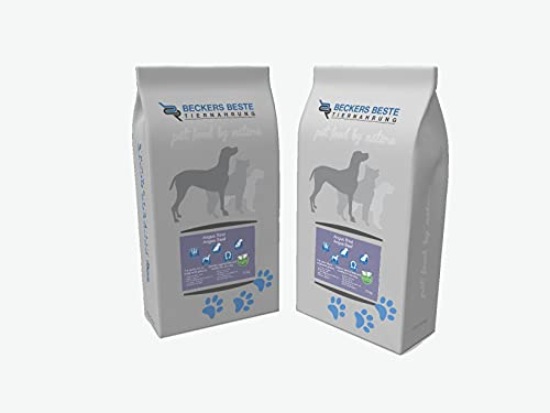 Beckers Beste - Trockenfutter Hund Angus-Rind mit Süßkartoffel und Karotte 4kg - glutenfrei ohne Getreide - Junghund, Adult & Senior - Hundefutter große und kleine Hunde-Rassen