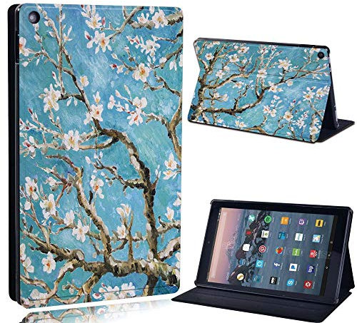 Amazon re HD 10 (5th/7th/9th Gen) Case - Flip Leather Smart Lightweight Shell Stand Cover for Fire HD 10 (5th/7th/9th Gen)