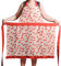 Love Potato Schürzen für Damen und Mädchen, Übergröße, verstellbare Küchenschürze mit 2 Taschen und extra langen Bändern, 86,4 x 91,4 cm, Kirschrot