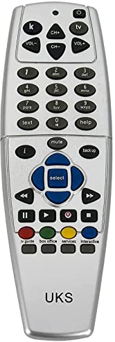 VINABTY Universal Standard Rev.9F Fernbedienung passend für Sky HD Box (Silber)