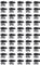 harayaa 50 Pieces Feeder Stop Method Carp Fishing Connector Feeder Accessories Quick Change for