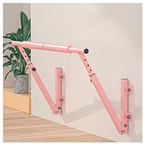 Ballettstange An der Wand montierte, Faltbare Ballettstange, höhenverstellbare Stahlverlängerungsstange, bequemer Schaumstoffgriff, kann EIN Gewicht von 500 kg tragen (Size : 1.5M/5FT)