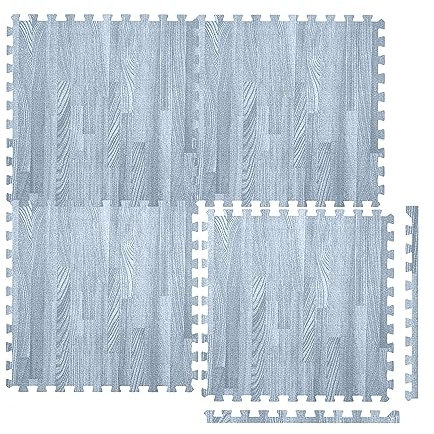 Lions Gym Flooring Mats - Interlocking Eva Foam Mat, Non Slip Rubber Cushion Exercise Puzzle Mats, Home Workout Garage Floor Tiles Indoor Outdoor Fitness