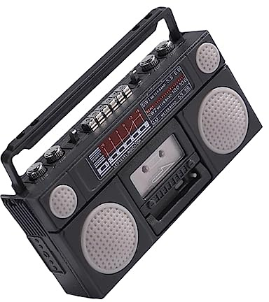 ibasenice Klassisches Radiomodell Eine Armatur Puppenhaus- -Requisite Mini-Radio-schmuck Filigranes Mini-Radio Dekoratives Miniradio Mini-Radio- Schreibtisch Plastik Recorder