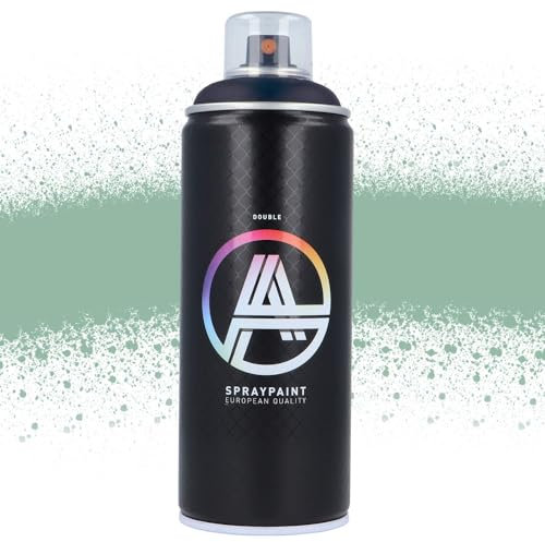 Double A Spraypaint Sprühdose 400ml Sprühfarbe Acryllack Sprühlack matt hochdeckend DIY Kunststoff Metall Möbel Deko (DA-158 Sage)