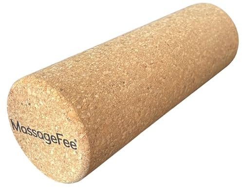 MassageFee® Faszienrolle aus Kork - zur Entspannung, Regeneration, gezielten Massage