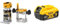 DEWALT DCW604NT-XJ 18V XR Brushless 8mm (1/4) Router in TSTAK Kitbox Box - Bare Unit + DEWALT Battery