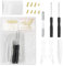 161PCS Eyeglass Screws, Eyeglass Repair Tool Kit, Eye-Glasses Repairing Kit with Screws, Watch Clock Repairement Glasses Fixing Kit, Sunglass Repair Set with Screws, Nose Pads, Screwdriver