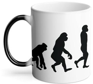 Mug Thermo-réactif Tasse Magique - Evolution Méditation Yoga Bien-etre Zen - 325 ml