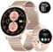 HIRREO Smartwatch Damen Mit Telefonfunktion,Roségold