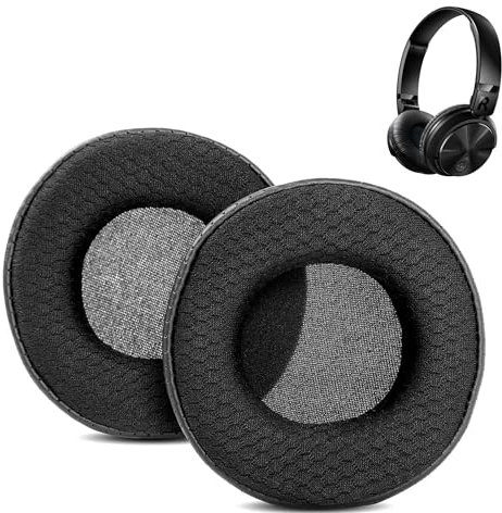 ACCOUTA Earpads Cushion Compatible with Philips SHB3060 SHB3165 SHL3065 Headphones Ear pads replacement with Durable Fabric/Breathable Protein Leather and Memory Foam