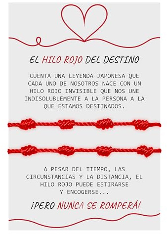 Bracciale originale rosso a 7 nodi – Confezione da 2 braccialetti anti-malocchio a 7 nodi – Cordino rosso regolabile per fortuna e protezione – Amuleto contro le energie negative per uomini e donne
