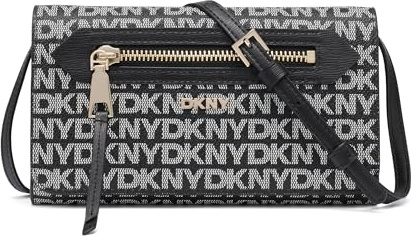 DKNY,Handbag,Bryant AVE Wallet CR, BK Logo-BK,1SZ
