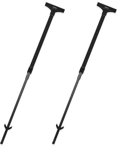 2-Pack Yard Sign Stakes for Outside Ground, 36 Inch 3ft Aluminum Yard Sign Holder Stand for Fence Road Parking Street Stop