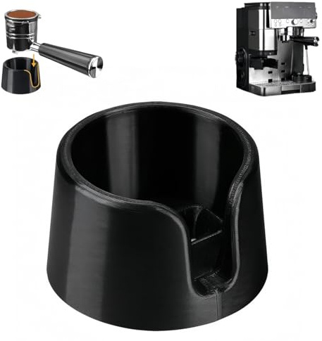 Generisch Kaffeestampfer – Kompatibel mit tragbaren Siebträgern für verbesserte Stabilität beim Tampen und Extrahieren. Rutschfester PETG-Sockel für Ninja Luxe Kaffeemaschinen.