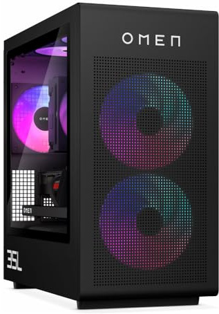 HP OMEN 35L Gaming Desktop PC, Intel Core Ultra 7 265K 20-Core 5.5GHz, 32GB DDR5 RAM, 1TB SSD + 1TB HDD, NVIDIA GeForce RTX 5080 16GB GDDR7, Windows 11 Home, Tower