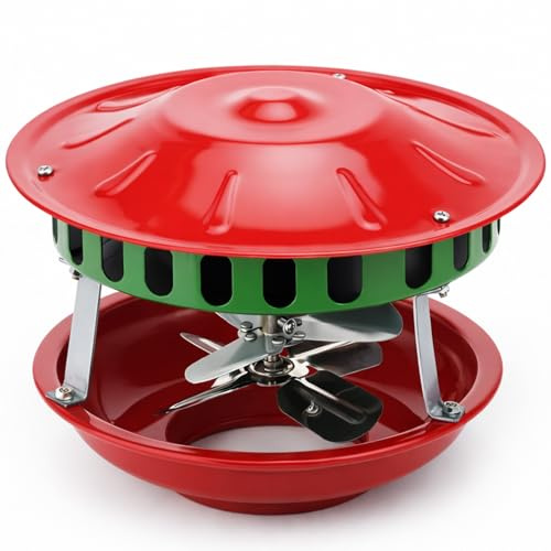 Ventilateur extracteur de fumée 100 W 12-21 cm avec 7 pales 220 V silencieux en acier inoxydable pour un montage facile sur les poêles à bois, cheminées et systèmes de chauffage