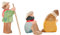 Ostheimer 66520 - Hirtengruppe, 3-teilig - Minis mit Geschenkkiste, 3 Teile