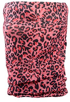 Alsino Multifunktionstuch Schlauchtuch Gesichtsschutz, Variante wählen:MF-253 Leopard pink