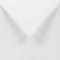Netuno 100 quadratische Briefumschläge Weiß 15,5 x 15,5 cm 100g Lessebo Smooth White Brief-Kuvert quadratisch Spitzklappe ohne Fenster für Einladungskarten Geburtstagskarten Glückwunschkarten Briefe