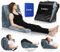 Lunix LX6 3pcs Orthopedic Bed Wedge Pillow Set, Post Surgery Memory Foam for Back, Leg and Knee Pain Relief, Sitting Pillow for Reading, Adjustable Pillows for Acid Reflux and GERD for Sleeping Navy