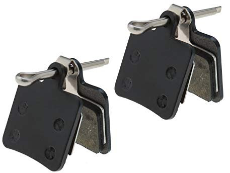 OTOTEC 2 paia di pastiglie per freni a disco in resina semi metallica per bicicletta, con molle e coppiglie compatibili con Hope Mini DB102 DB105 Enduro 2 Pot